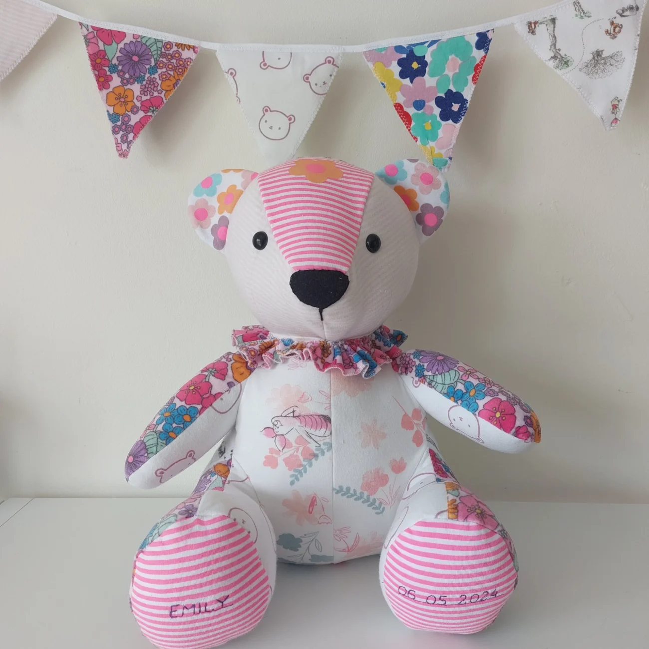 Handmade baby grow bear Galway