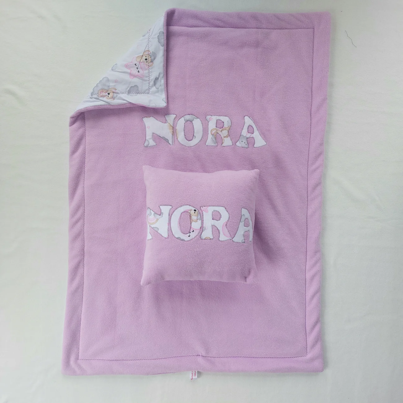 Name customised baby blanket made in Galway