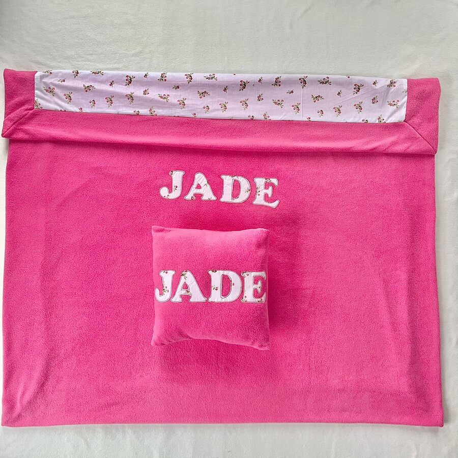 Large Blanket and Cushion